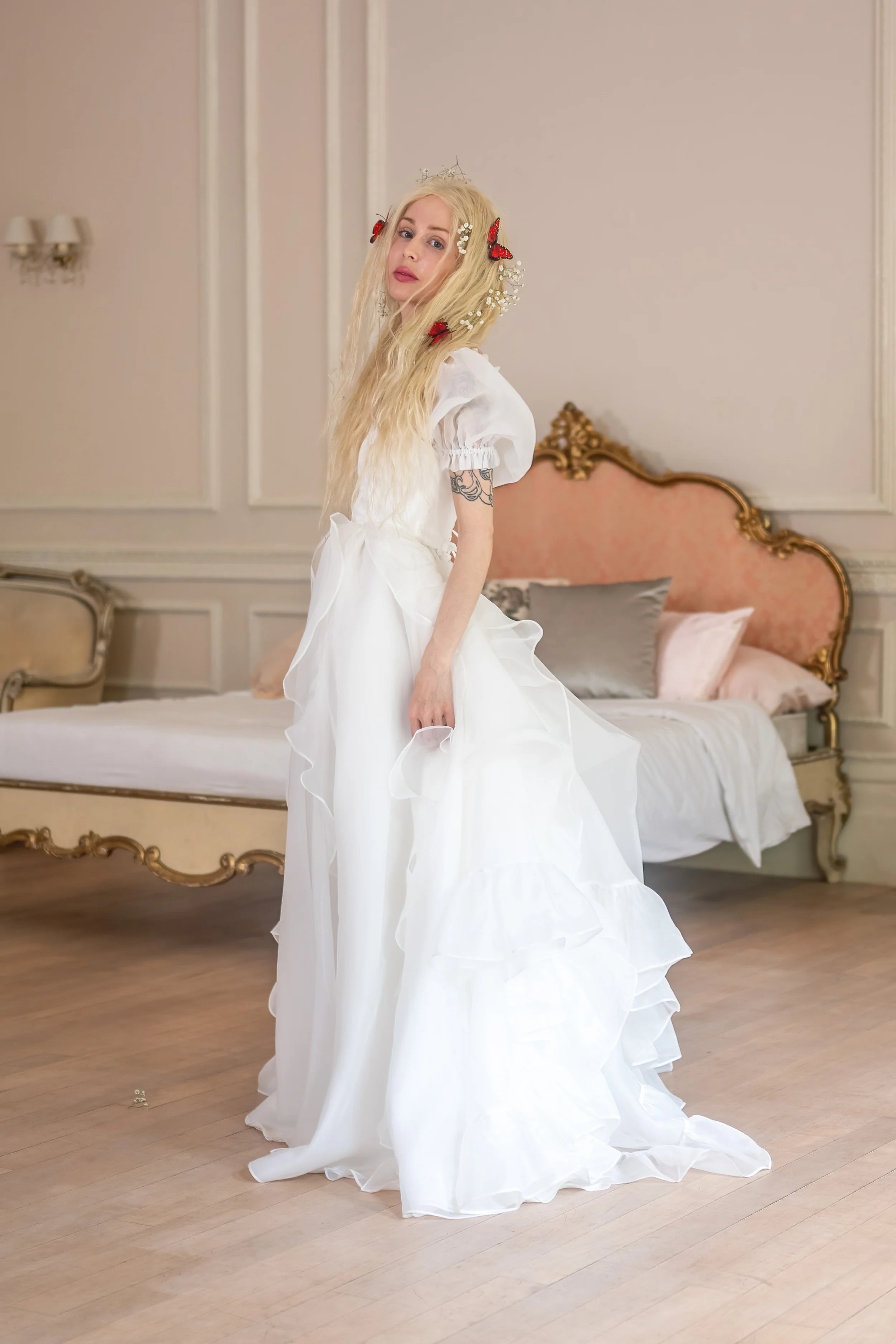White Swan Chateau Gown - Image 15