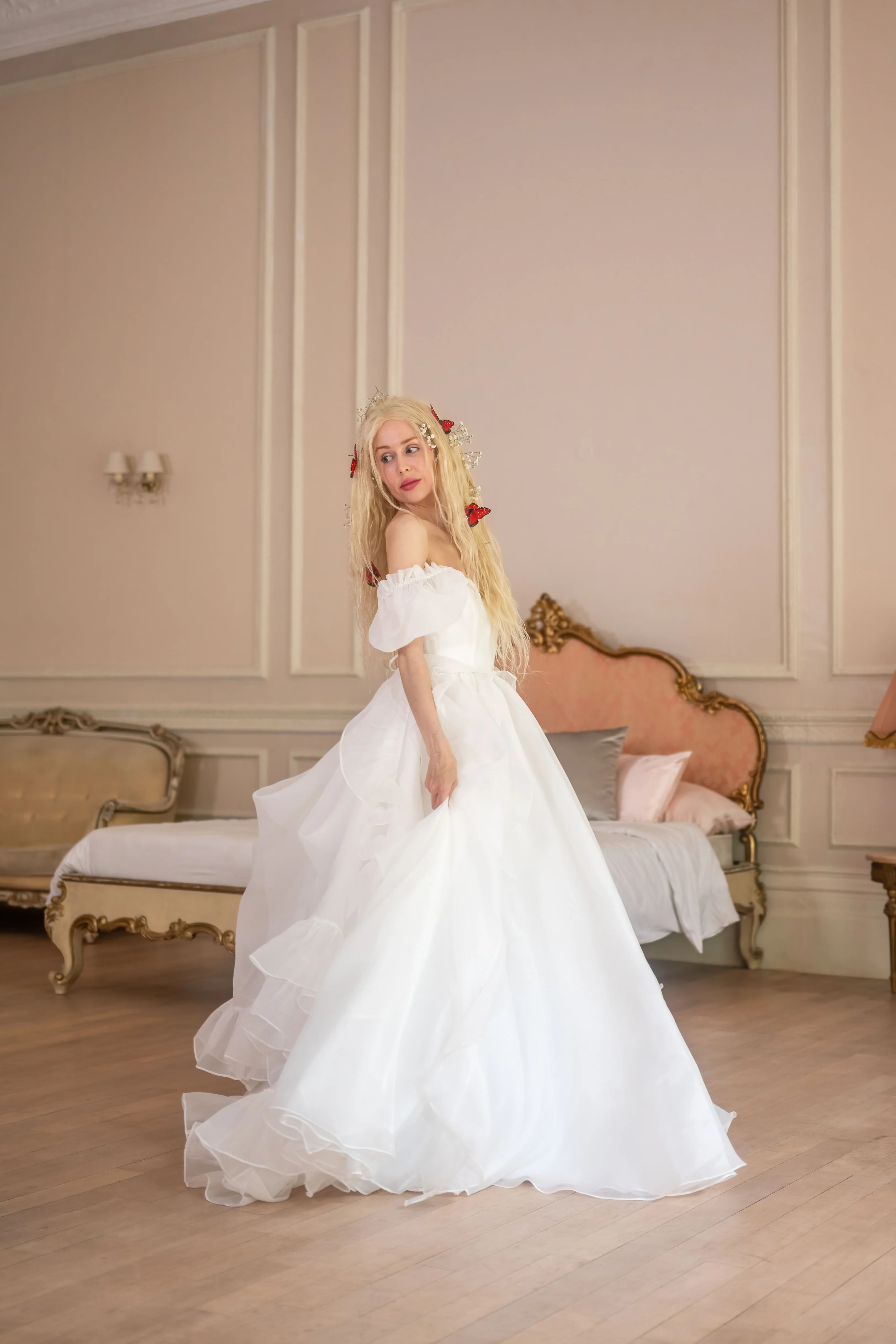 White Swan Chateau Gown - Image 21