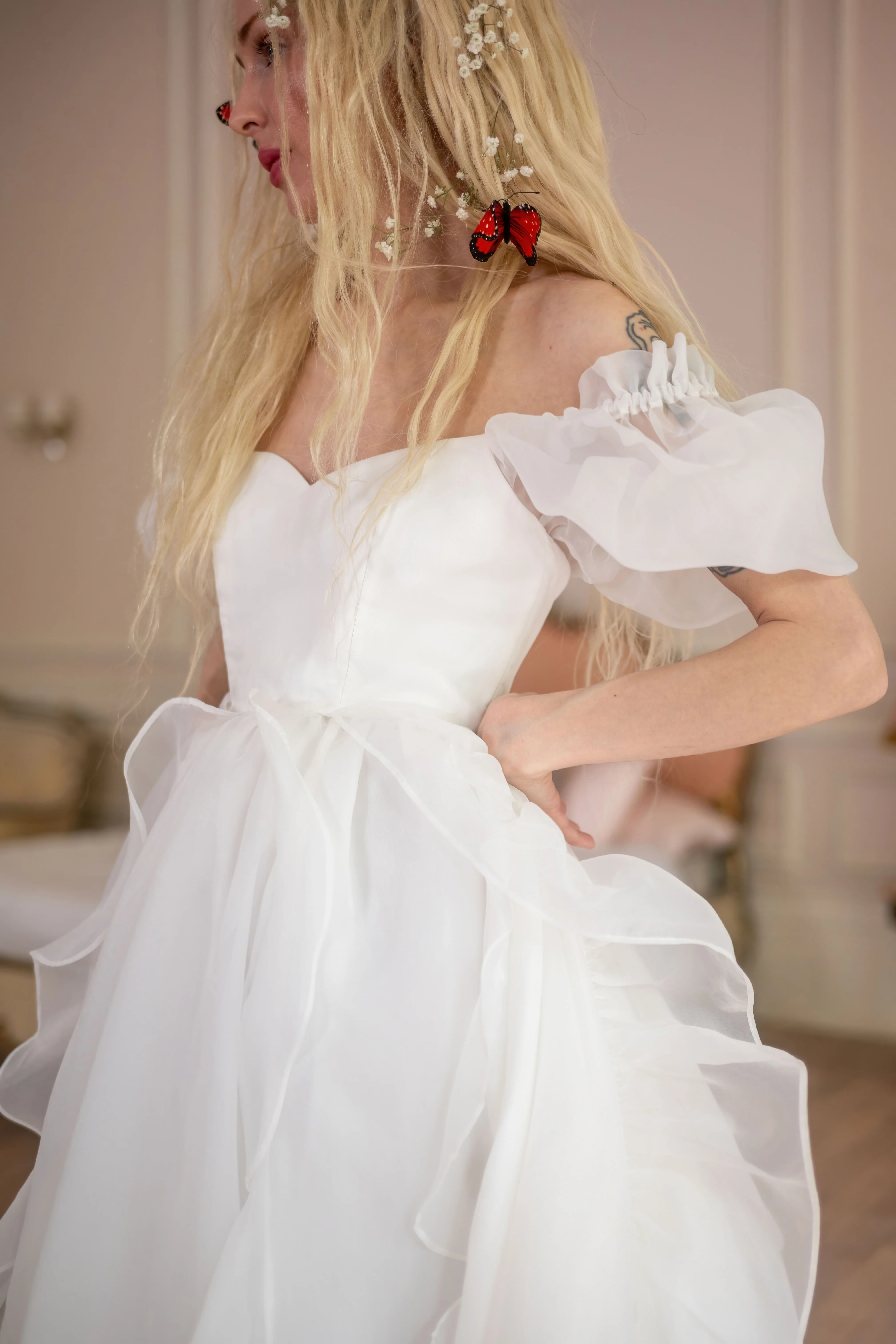 White Swan Chateau Gown - Image 23