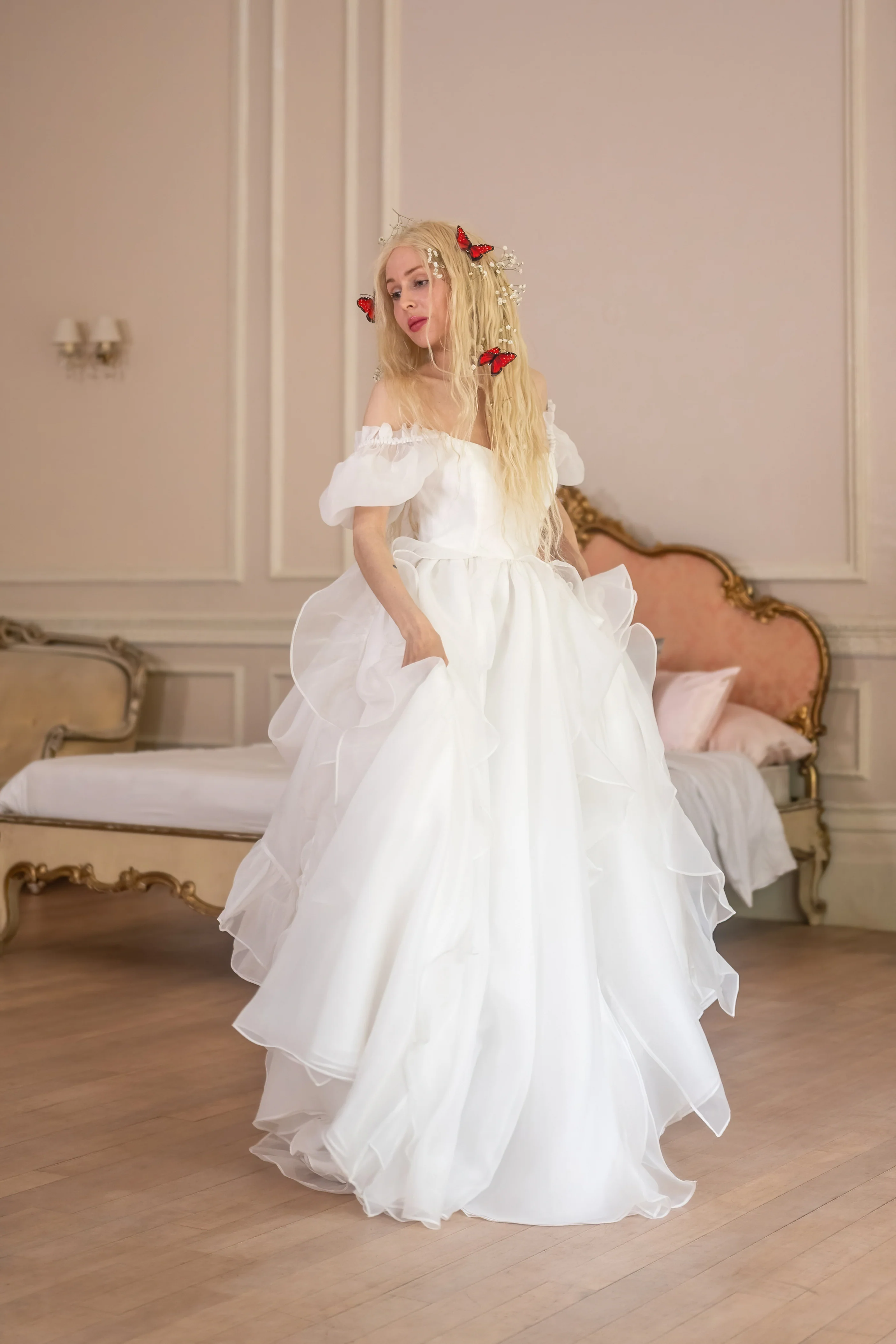 White Swan Chateau Gown - Image 24
