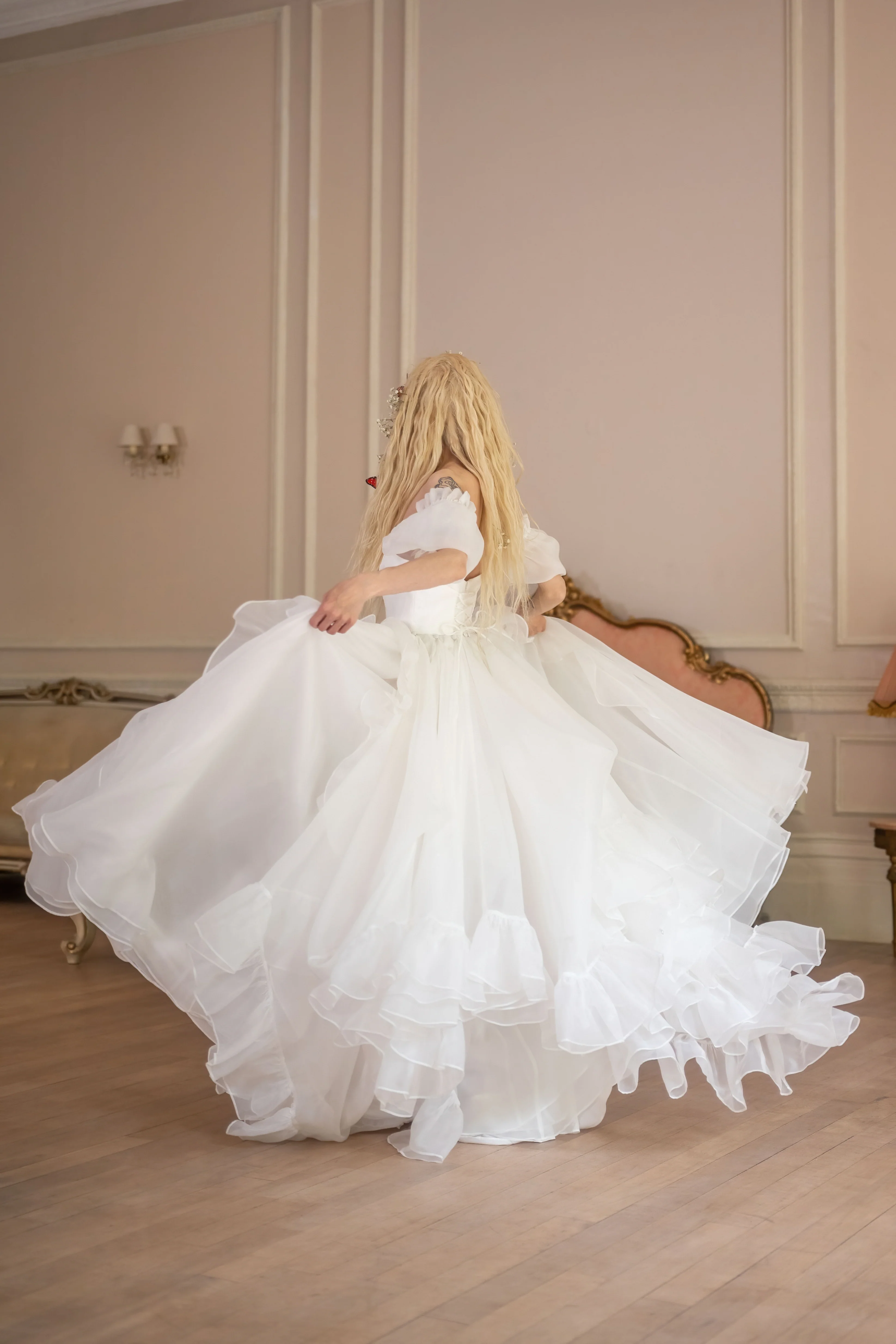 White Swan Chateau Gown - Image 26